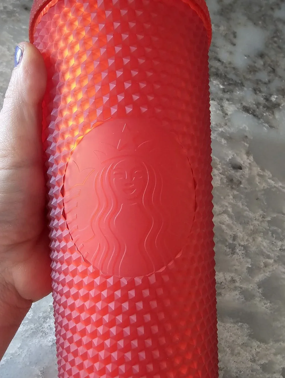 Starbucks red matte